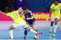 Niềm hy vọng của futsal châu Á bị Brazil vùi dập ở tứ kết